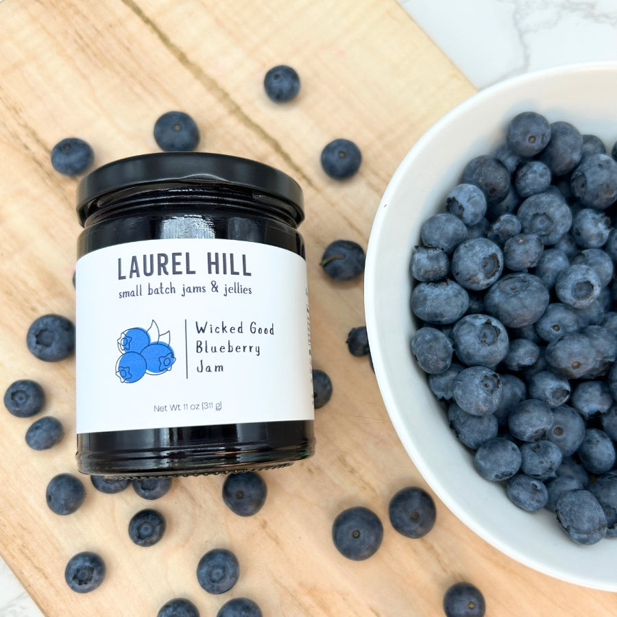 Wicked Good Blueberry Jam – Laurel Hill Jams & Jellies