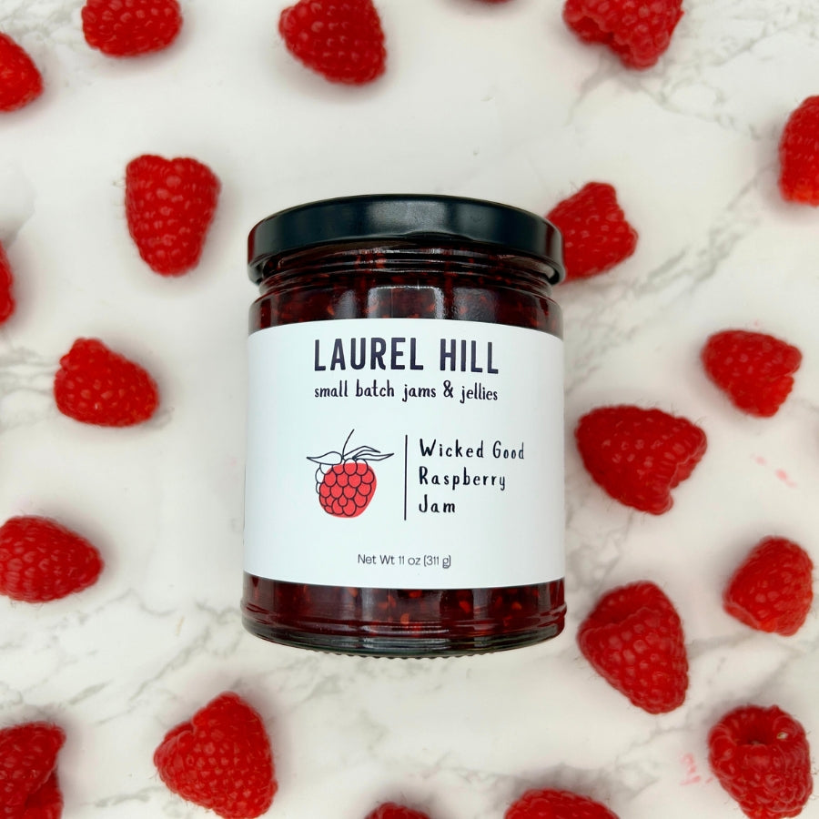Wicked Good Red Raspberry Jam – Laurel Hill Jams & Jellies